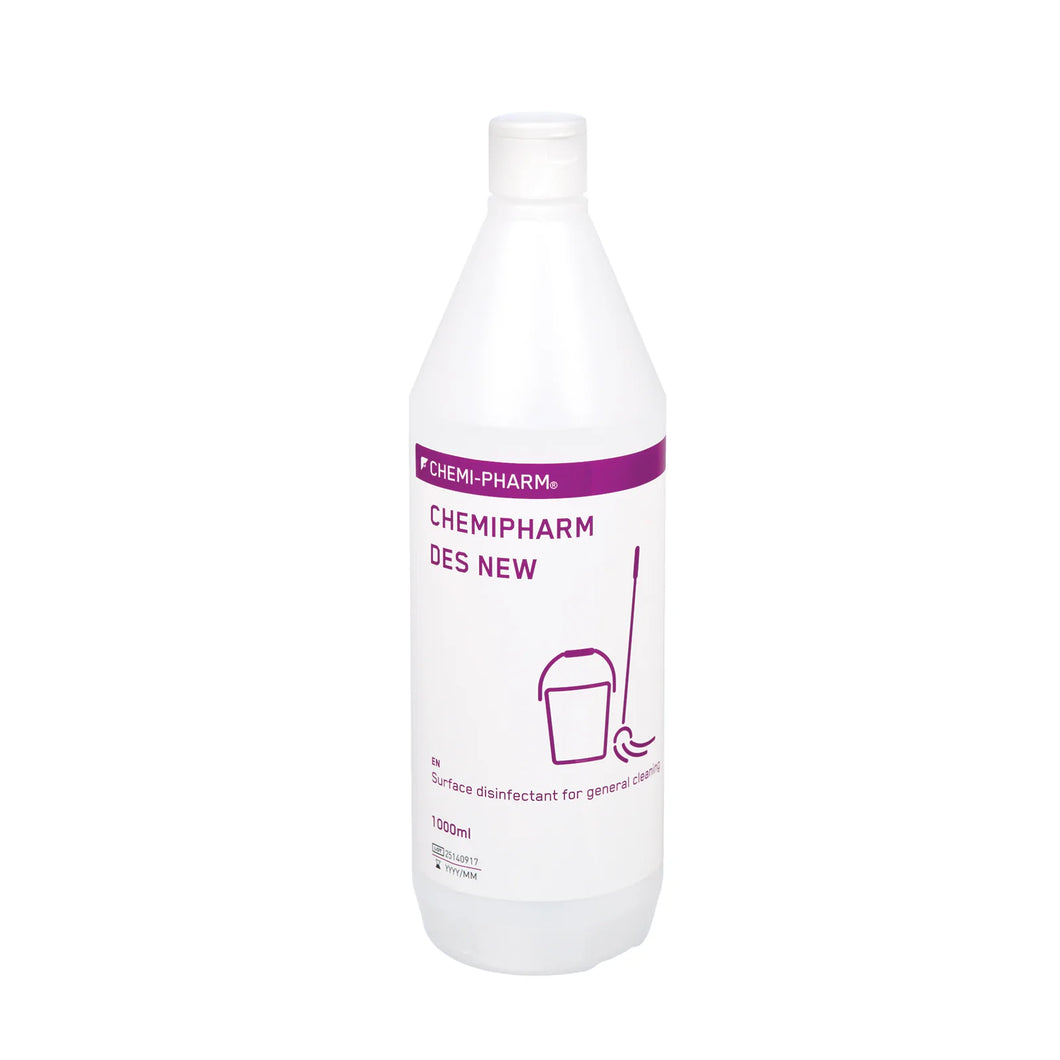 CHEMI-PHARM CHEMIPHARM DES NEW DESINFITSEERIVA TOIMEGA ÜLDPUHASTUSVAHEND 1000ml