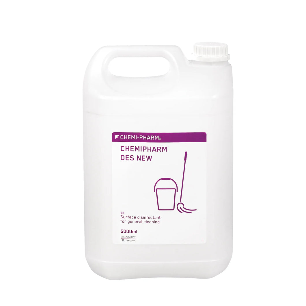 CHEMI-PHARM CHEMIPHARM DES NEW DESINFITSEERIVA TOIMEGA ÜLDPUHASTUSVAHEND 5000ml