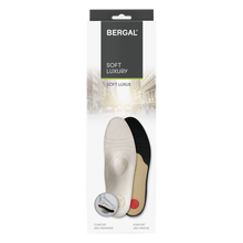 Загрузить изображение в средство просмотра галереи, Стельки для спорта и стопы со средним сводом - Bergal Soft Luxury. 1 пара
