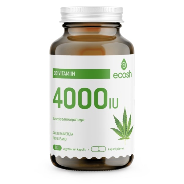 D3 VITAMIIN, 4000IU/kapsel