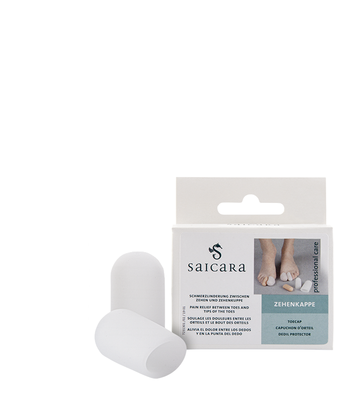 To prevent corns. For friction and pressure protection. 2 pcs in a package SAICARA TOECAP